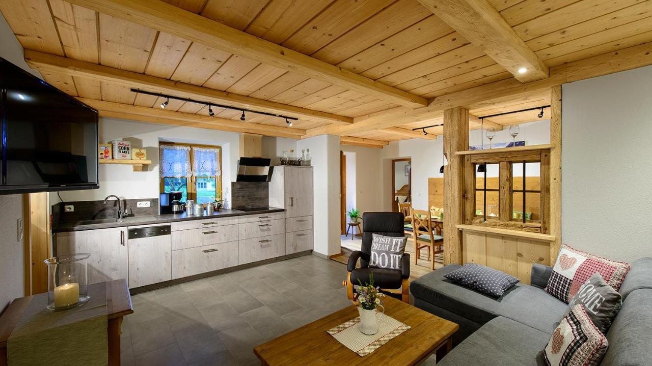 Ferienwohnungen Ramslerhof Inkl. Chiemgaukarte Ruhpolding Ngoại thất bức ảnh